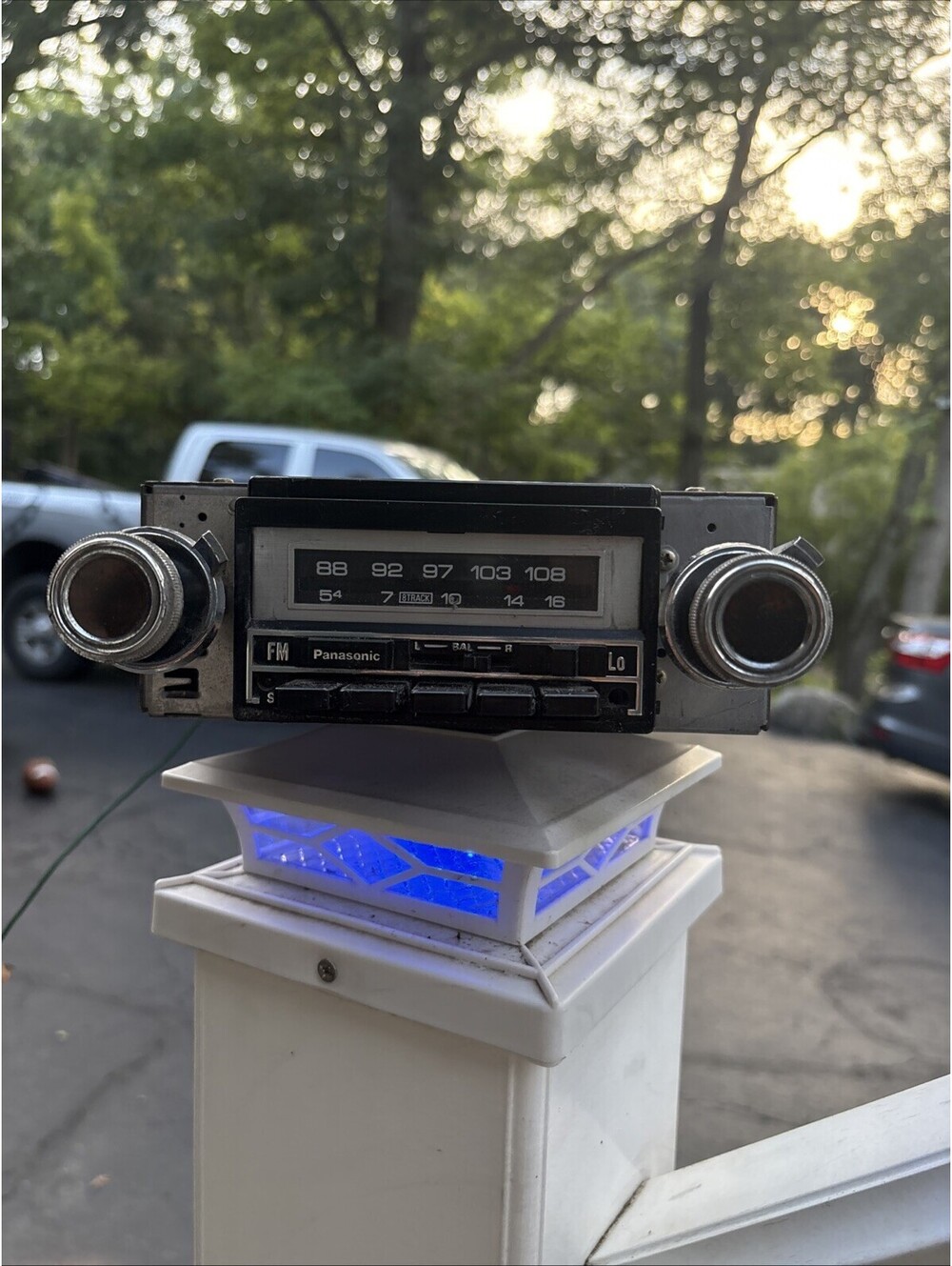 VTG Panasonic CQ-59E AM/FM 8-Track Car Radio — 1970s Japanese Import UNTESTED